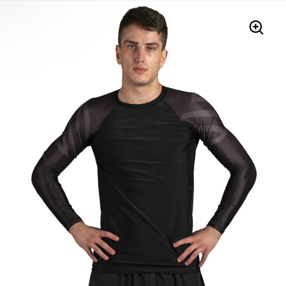 Sanabul Essential Long Sleeve Compression Rash Guard Large - Picture 10 of 10